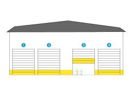 Illustration of conditioned halls