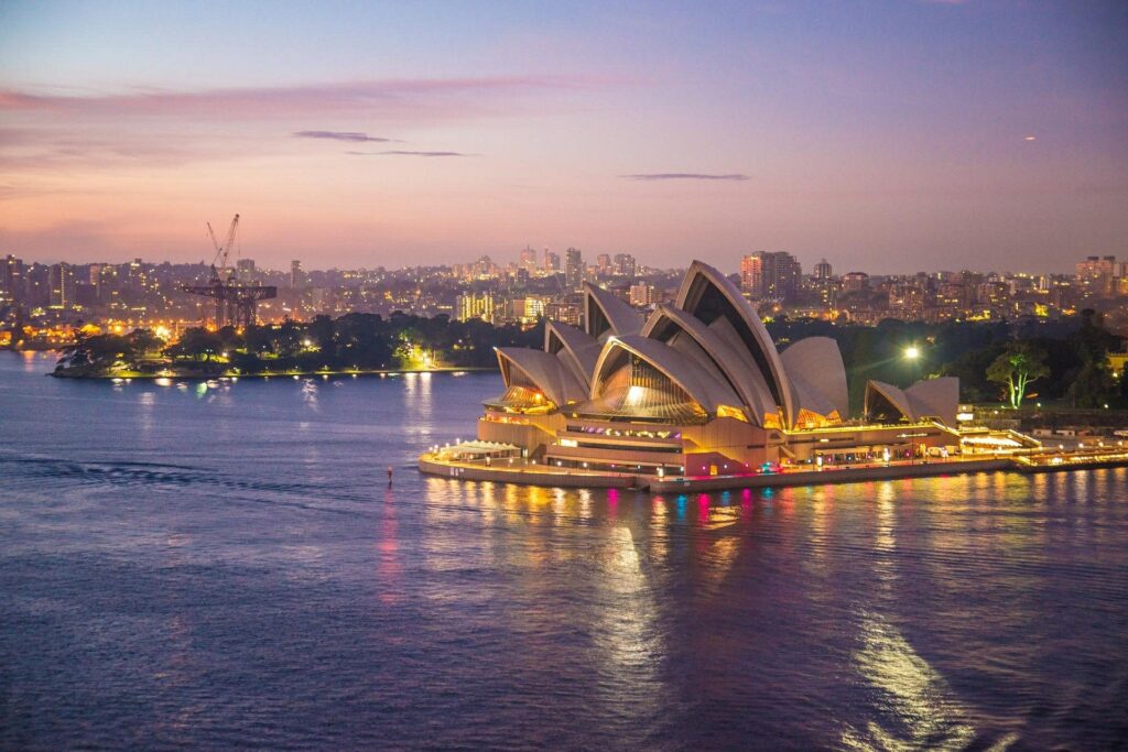 Moving to Australia - Sydney Harbour view