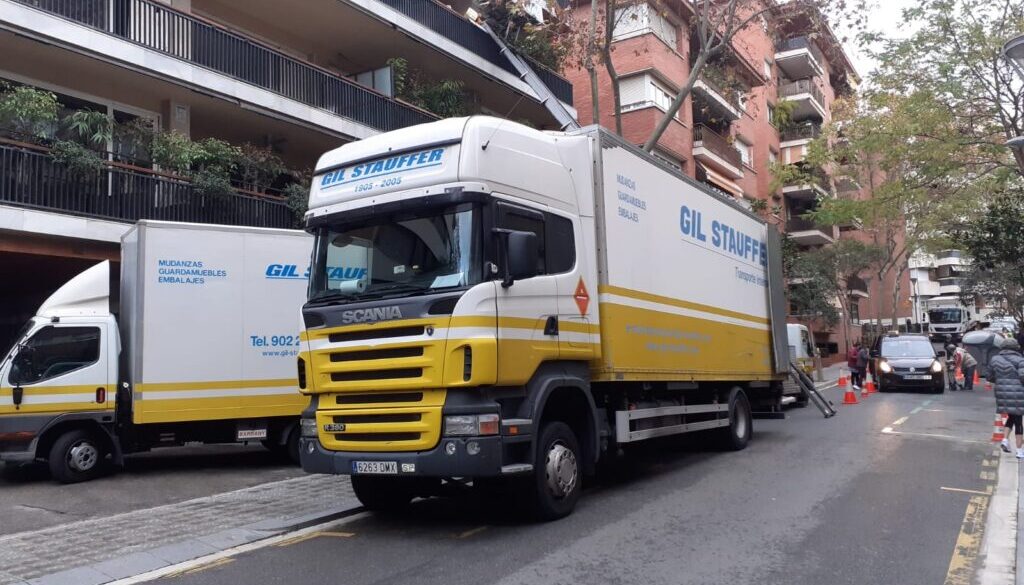 Price of a removal in Barcelona - Gil Stauffer Removals Barcelona