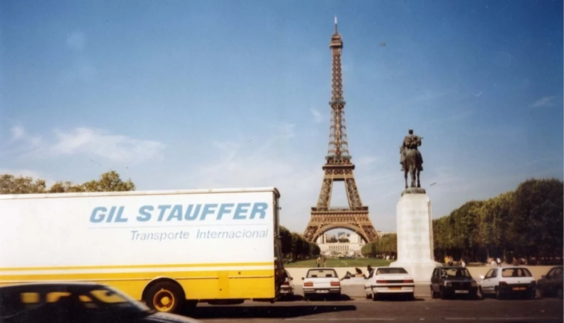 International Removal Price - Gil Stauffer Truck on International Route