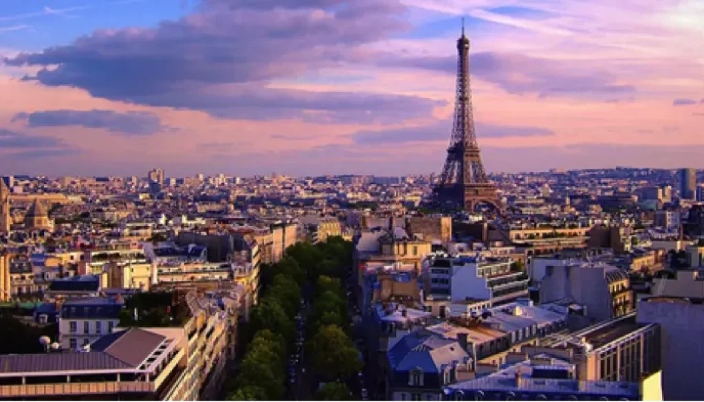 Mudarse a Francia - Vista de la ciudad de París
